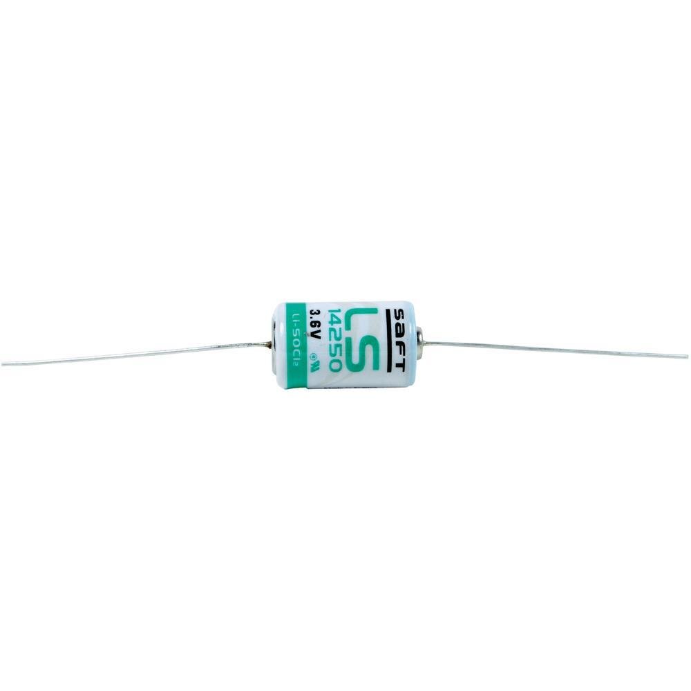 Saft Ls 14250 Cna Spezial-Batterie 1/2 Aa Axial-Lötpin Lithium 3.6V 1200 Mah 1St.