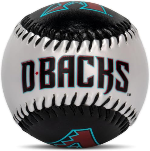 Image of Franklin Sports Arizona Diamondbacks MLB Team Baseball - MLB Team Logo Soft Baseballs - Toy Baseball for Kids - Great Decoration for Desks and Office (Pack of 12)