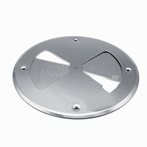 X-Haibei Round Butterfly Ventilator Vent Cover Aluminum Dia. 7.8 Inch For Marine Boat Trailer #TOP2