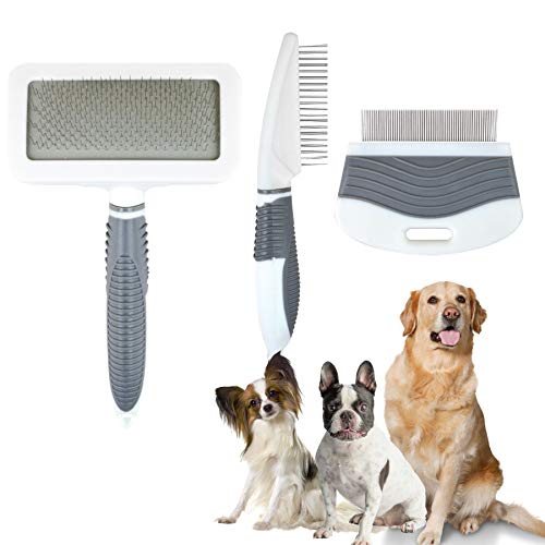 Smart Choice Pet Grooming 3-Piece Set, Black/White & Grey/White, 0.25 kg - Image 2