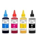 400 ml di ricarica inchiostro Pigment compatibile con serie L e stampanti Eco Tank Inchiostro impermeabile per stampanti a getto d'inchiostro
