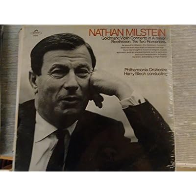 GOLDMARK Violin Concerto A min. - BEETHOVEN The two romances--Seraphim LP VINYL-SERAP S 60238-GOLDMARK Karl-BLECH Harry (dir); MILSTEIN Nathan (violino); Philharmonia Orchestra, London