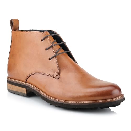 Silver Street London Ludgate, Botas Modelo Chukka Hombre, Tan, 45 EU
