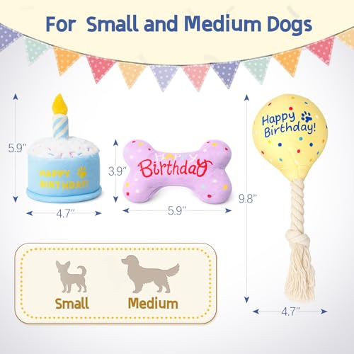Set de Juguetes de Peluche para Perro 3 Piezas miniatura 5