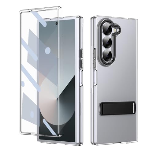 Coque Samsung Galaxy Z Fold 6 antichoc transparente étui robuste avec support - 2