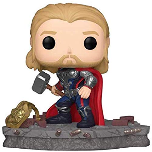 Funko Pop! Deluxe: Marvel Avengers - Thor - (Assemble) - Figura de Vinilo Coleccionable - Idea de Regalo- Mercancia Oficial - Juguetes para Niños y Adultos - Movies Fans - Muñeco para Coleccionistas