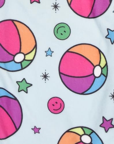 Image of iscream Big Girls Silky Soft Fun Print Plush Fleece Pants - Twist and Shout Collection