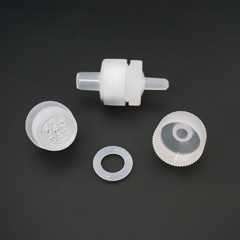 10pcs Lab Microporous Membrane Filter Holder - 13mm, 25mm, 50mm Replaceable PP Filter Head(50mm)