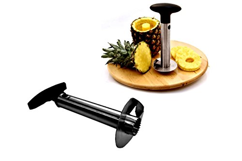 TAGLIA AFFETTA SBUCCIA ANANAS IN ACCIAIO MANICO ERGONOMICO. MWS