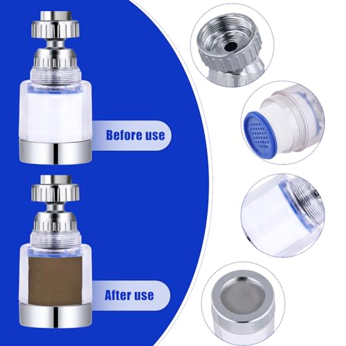 Purificateur d'eau robinet et faucet filter anti métaux lourds 2pcs