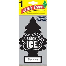 Car Freshner Little Trees X-tra Strength Black Ice 2-Pack