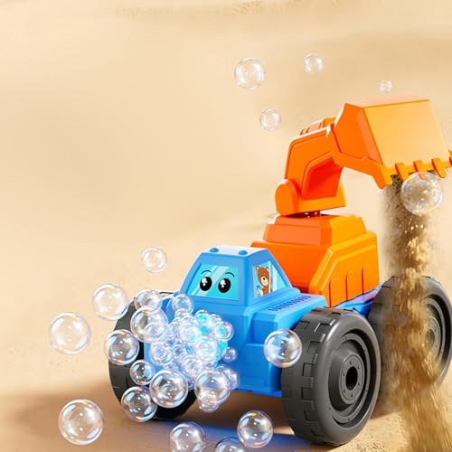 Machine à bulles pour garçons filles 1-3 ans avec poussette
