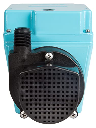 Little Giant 3E-34N 115-Volt, 1/15 Hp, 670 Gph Dual Purpose In-Line Or Small Submersible, Oil-Filled Pump, 10-Ft. Cord, Blue, 503603 #TOP1