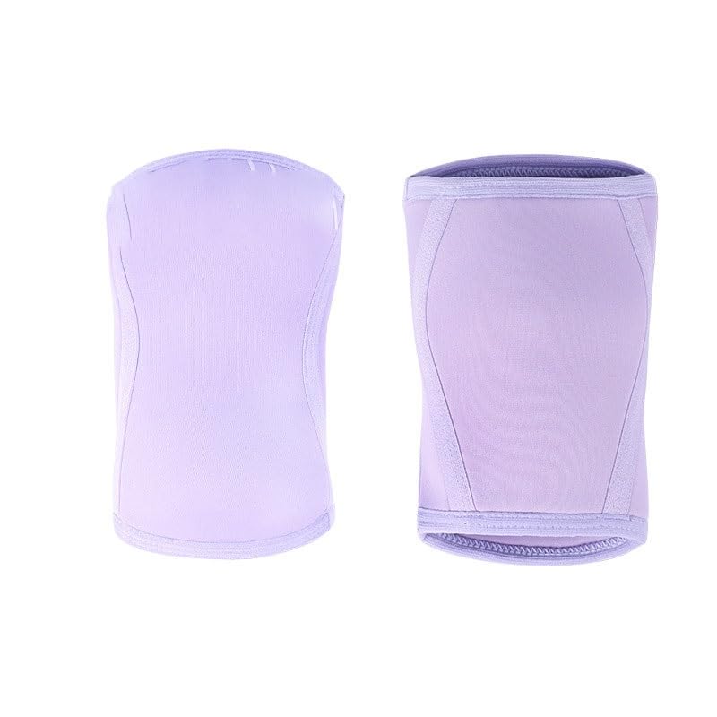 Rubber Neoprene Weightlifting Knee Pads Strength Sports Fitness Powerlifting Squats