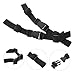 ULDIGI 2pcs Cinch Straps Slip Drawstring Backpack Fastener Belts Accordion Fastening Belts Back Strap