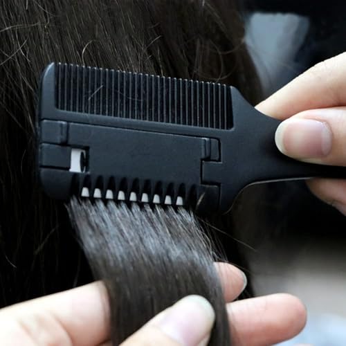 Peine para adelgazar cabello AKOAK 1 unidad negro miniatura 4