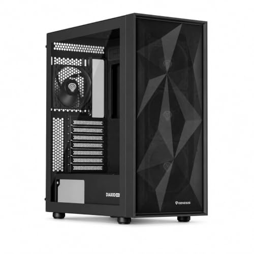 Gabinete Natec NPC-2046 Half Tower ATX - Negro miniatura 1
