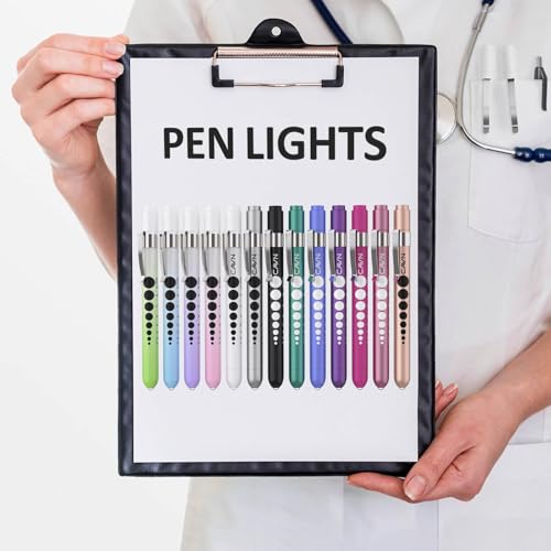 Image of CAVN Pen Light with Pupil Gauge LED Penlight for Nurses Doctors