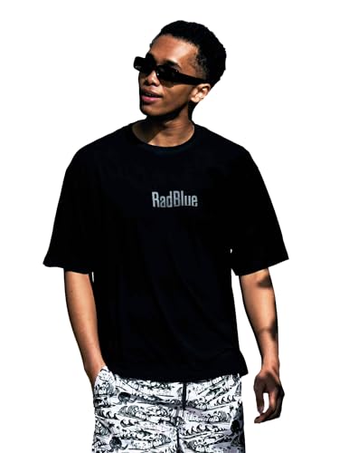 [RadBlue] ���b�h�u���[ ���b�V���K�[�h �n�C�u���b�gT�V���c �z������ �������p UV�J�b�g logo �u���b�N M