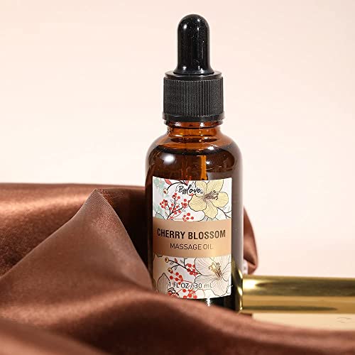 Coffret Cadeau Femme avec Fleur de Cerisier,5Pcs Coffrets Cadeaux Bain ,Sel de Bain, Crème pour Les Mains, Solide Sakura,Huile de Massage, Bougie Parfumée,Cadeau de Noël et d’Anniversaire - Image 4