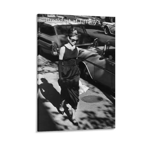 Audrey Hepburn I[h[wbvo[ eBt@j[ H f |X^[ Ǐ LoX  |X^[ oX[ Q G ʉ EH[A[g f炵Mtg08x12inch(20x30cm)
