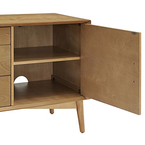 Crosley Furniture Cf1106-Ac Landon Mid-Century Media Console, Acorn #TOP3