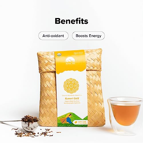 Nepal Tea - Loose Leaf Teas (Kumari Gold - Black Tea, (1.7 Oz / 50 Gms)) #TOP3