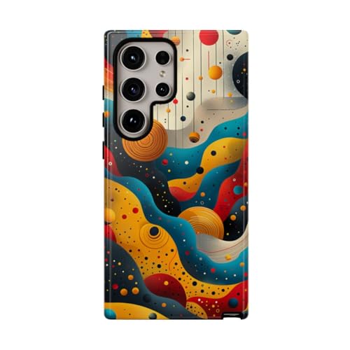 Coque cosmique Samsung S24 Ultra abstraite pour sublimer votre style