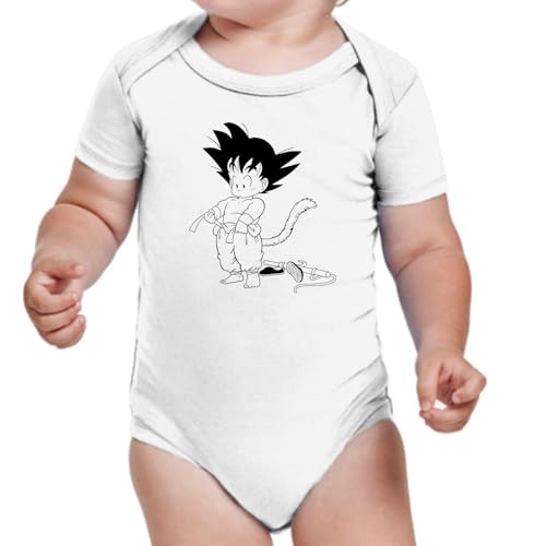 the Fan Tee Body de Bebe Dibujos Animados Dragon Bola Ball Anime Manga 560 9 Meses