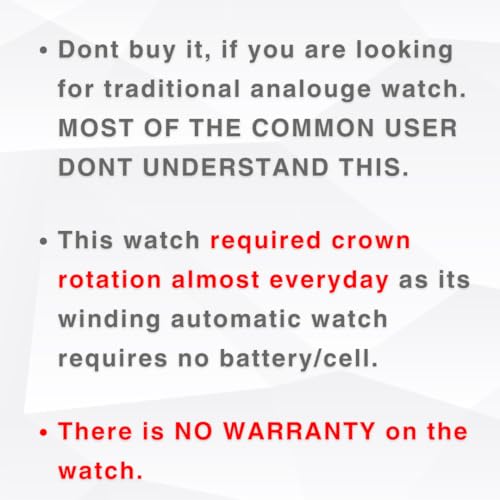 Image of Spiffy Automatic Mechanical Watch for Men, Automatic Watches | Mechanical Watch for Man