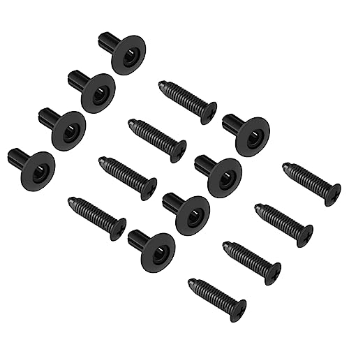 Image of Riloer Mud Flaps Mudflaps Mudguards, Black Splash Guards Fender Flares Dirty Traps with Fastener Rivet Clips, 2021-2023 Compatible with Tesla Model Y
