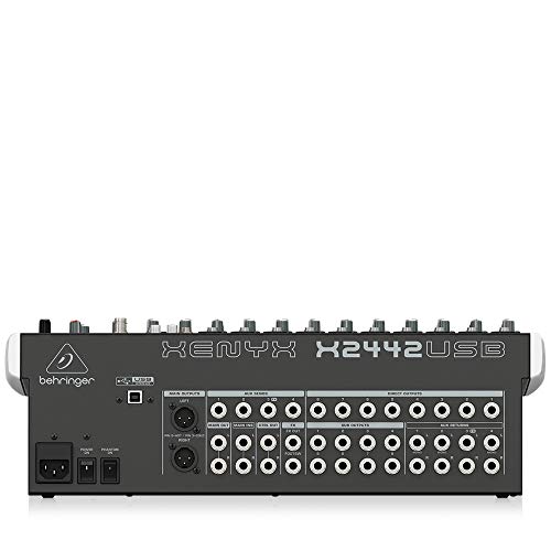 Behringer Xenyx X2442USB Mixer with USB and Effects - Thumbnail 4