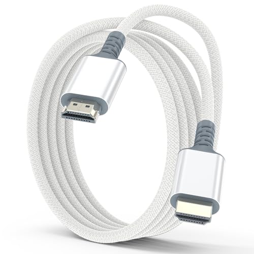 Gulemfy Cable HDMI 2.1 7m, 8K Ultra Alta Velocidad 48Gbps Cable HDMI 4K@120Hz 8K@60Hz HDR10 eARC HDCP 2.3 DTS:X, Compatible con PS5/Xbox Series X/S/PC/4K TV/Monitor/Laptop