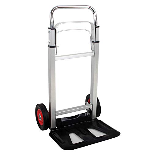 Carretilla de mano plegable de aluminio 35x42x107 cm miniatura 1