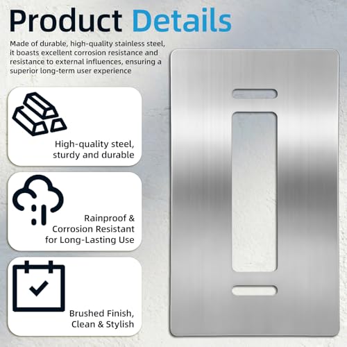 Osłona ze stali nierdzewnej do dzwonka wideo Doorbell Pro – płyta ścienna do dzwonka wideo z kamerą, nadaje się do pierścienia wideo Doorbell Pro 1/2, uchwyt akcesoria do dzwonka do drzwi wejściowych