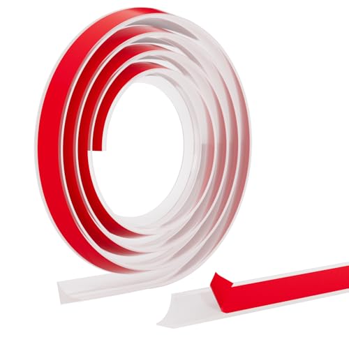 KAYLEINSTER Silicona Barrera de Ducha Sistema de Retención de Agua Para Platos de Ducha,Barrera de Agua Para Umbral de Ducha Flexible, Tope Agua Autoadhesivo Para Suelos y Encimeras 1m Transparente