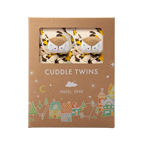 Image of Angel Dear - Leopard Print, Cuddle Twins Blankie Set