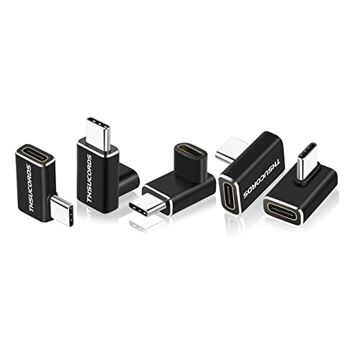 Adaptador USB C Ángulo 90° 4 Piezas miniatura 3