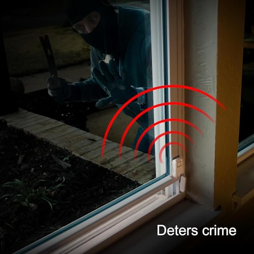 UltraPro Personal Security Window and Door Alarm, 4 Pack, DIY Protection, Burglar Alert, Wireless Chime/Alarm, Easy Installation, Home Security, Ideal for Home, Garage, Apartment and More, 45174 - Image 7