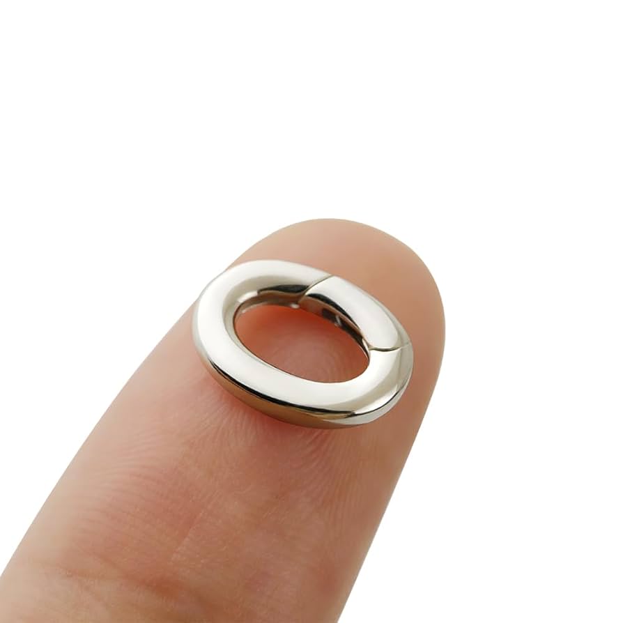 シルバー925製　カラビナ Amazon | シルバー925 カラビナ サークル マルカン 丸カン 外径