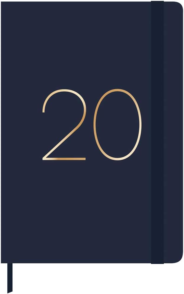 Campus University20 Diary 140 x 200 SV PU Black