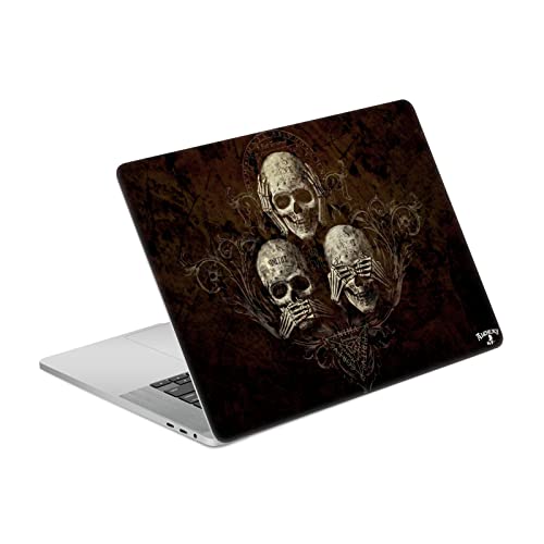 Autocollant MacBook Pro 16 A2141 Alchemy Gothic vinyle skin crâne