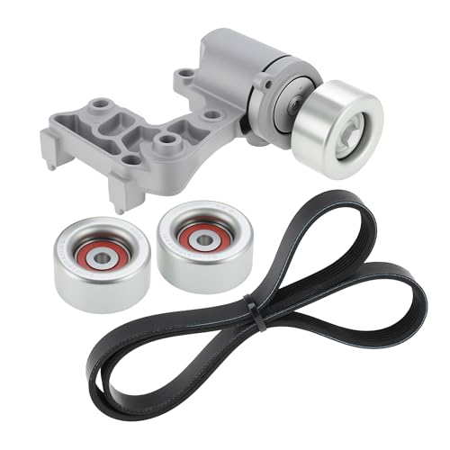 REPAIROCK 38410 Kit De Tensor De Correa Con 2 Poleas Locas Para Lexus ES350 2007-2012 Conjunto De Tensor De Correa De Motor Para Toyota Camry 2007-2011 1662031021