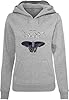 Miss Tee Women's Euphoria Hoodie, Casual Hoodie with Front Print, Regular Fit, Sizes XS - 5XL, heather grey, XXL #4