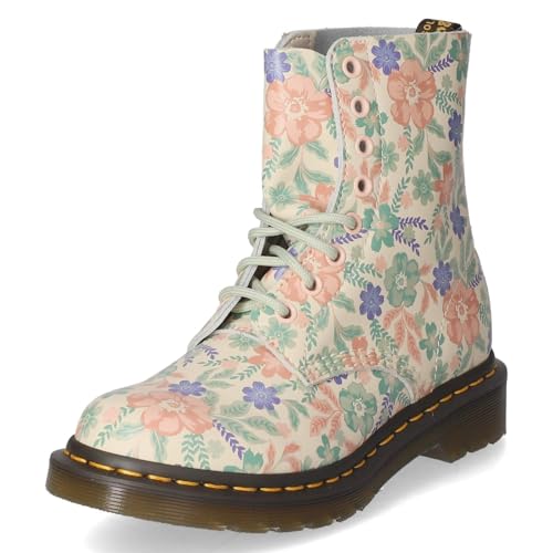 Bottines Pascal Dr. Martens le prestige du cuir lisse beige - 2