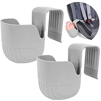 Storchenbeck Universal Becherhalter für Autositze, Kinderwagen, Rollstühle und mehr – Grau (2)