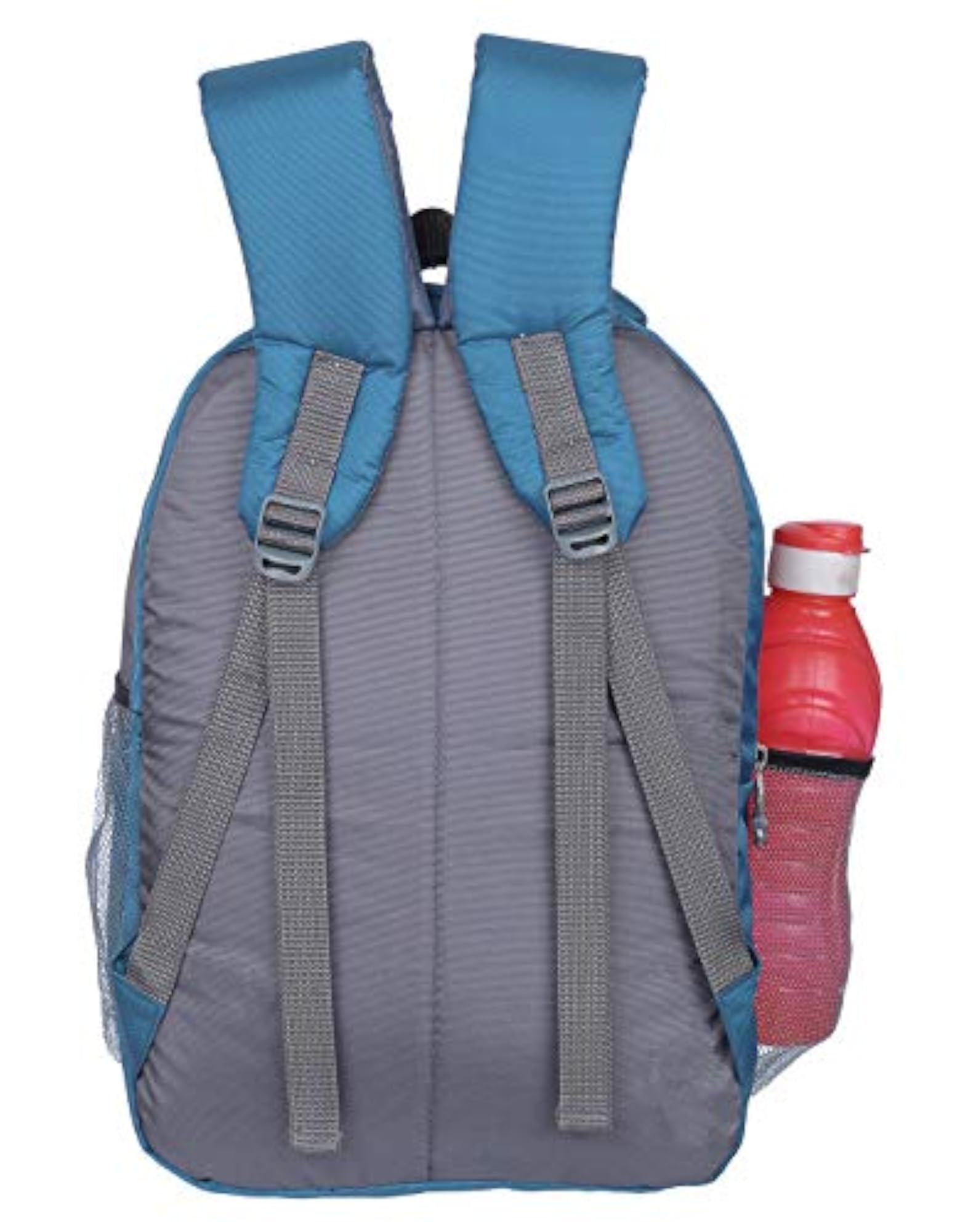 Polyester Unisex 19Inch Laptop Backpack with Water Bottle Holder