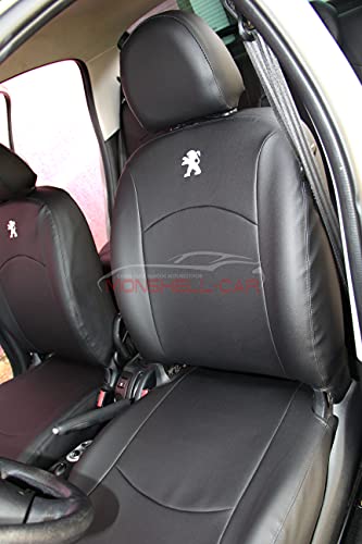 Capa Para Banco Automotivo Carro Couro Compatível Peugeot 207 208