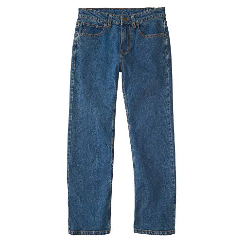 Carhartt Boys Rugged Flex Relaxed Fit Denim 5-Pocket Boot-Cut Jean Medium Wash 14