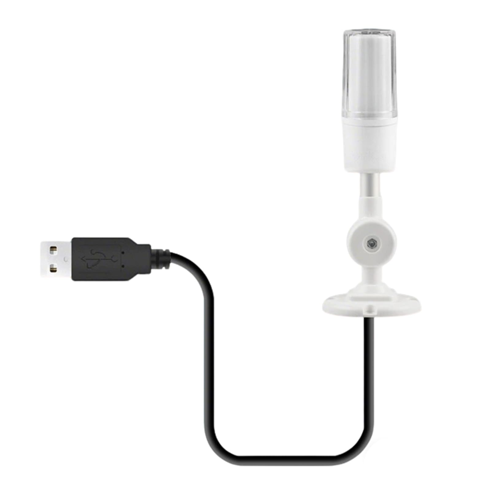 Desarrollo de Software Luz de Advertencia Tricolor, Interfaz USB, Programable, Luz Indicadora de Equipo de Máquina Herramienta de 3 W con Zumbador